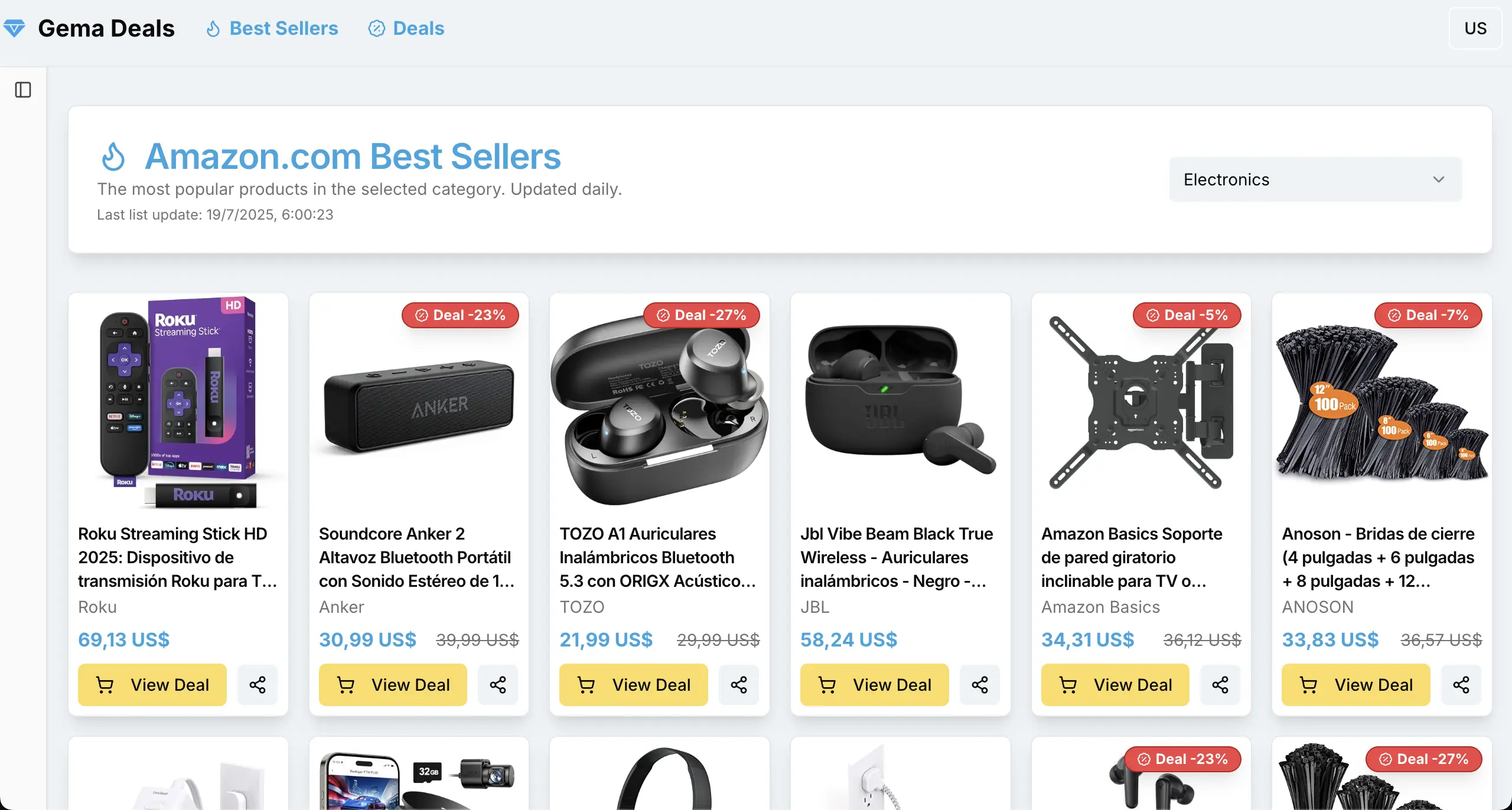 GemaDeals Screenshot 5 - User profile